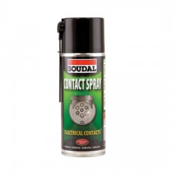 Soudal - preparation for the maintenance of Contact Spray electrical connections