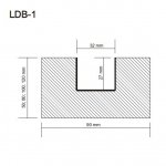 Tenax - Streifen zur Herstellung von LDB-Rillen