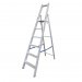 Drabex - TP 1300 aluminum industrial free-standing ladder